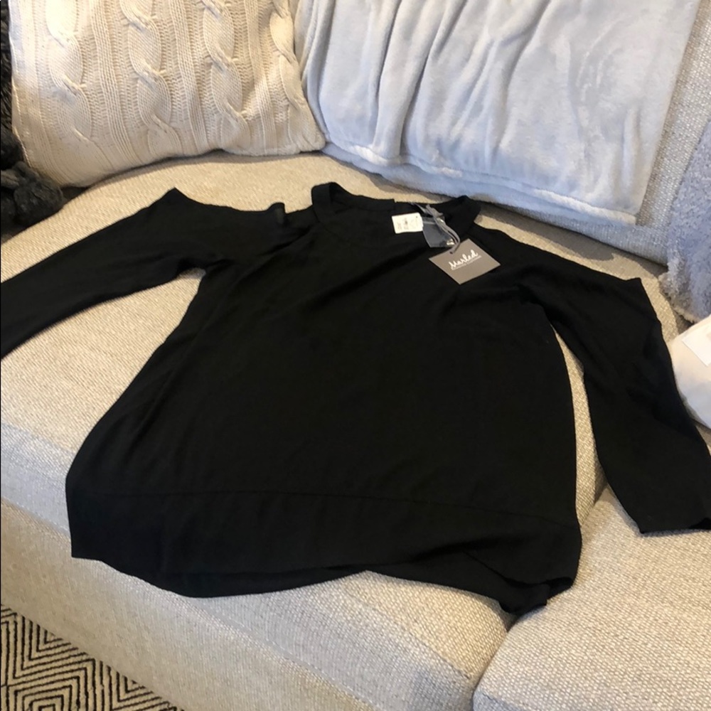 Marled Reunited Clothing Blouse from Neiman Marcus